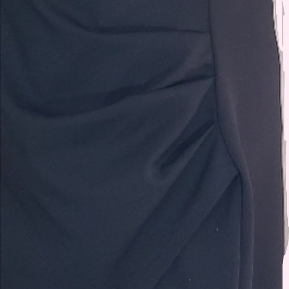 MOCKING JAY, Ladies, Black, S, Mini Dress Asymmetrical Design, Spaghetti Strap - Picture 9 of 10